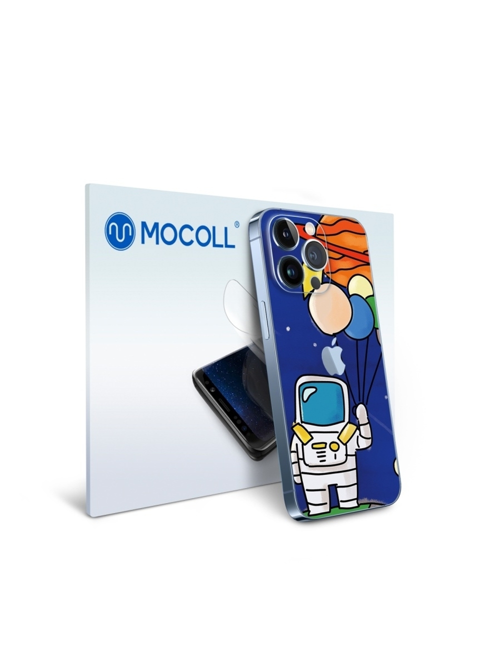 Пленка защитная MOCOLL для корпуса рисунок космонавт