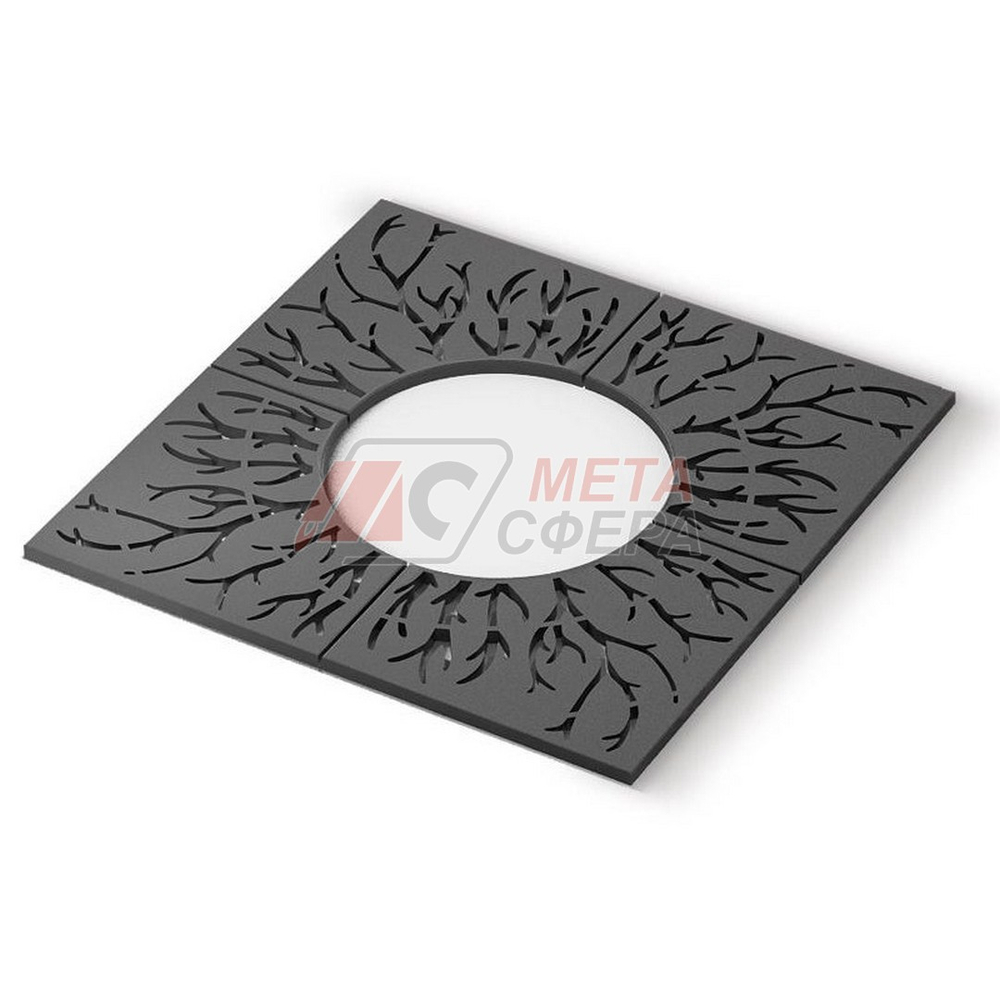 Приствольная решётка  Корни