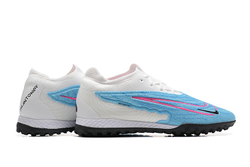 Шиповки Nike Phantom GX Elite TF (Белый+голубой)