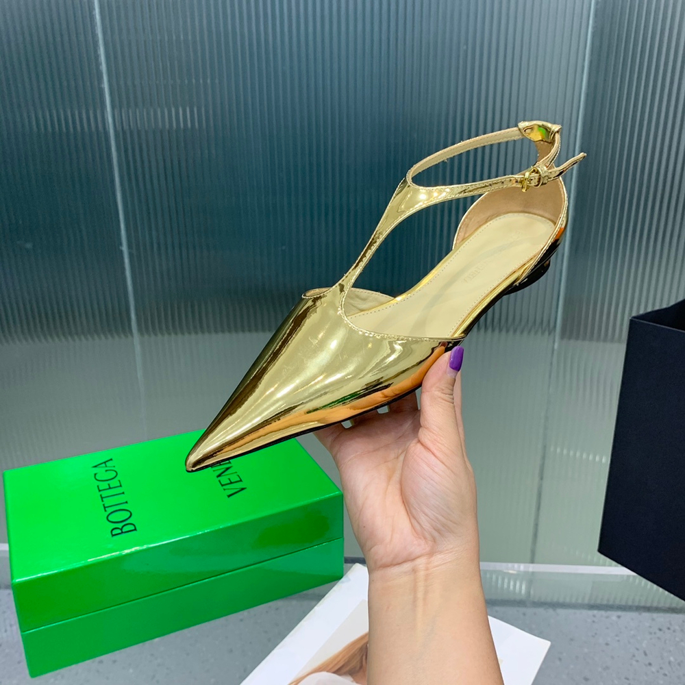 Bottega Veneta Rocket T-Bar Ballerina Flat