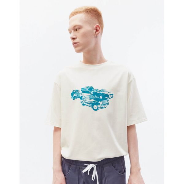 Футболка Волга молочная - фото 4