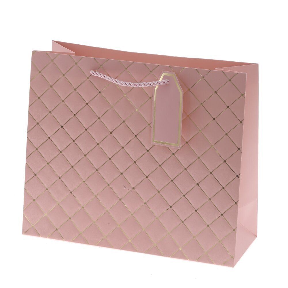 GAEM Пакет подарочный (бумага 210г/м2, блок 12шт), L31 W12 H26 см, 6в.