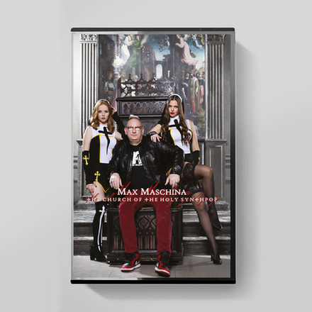 MC: Max Maschina — «The Church Of The Holy Synthpop» (2025) [Limited Edition Tape]