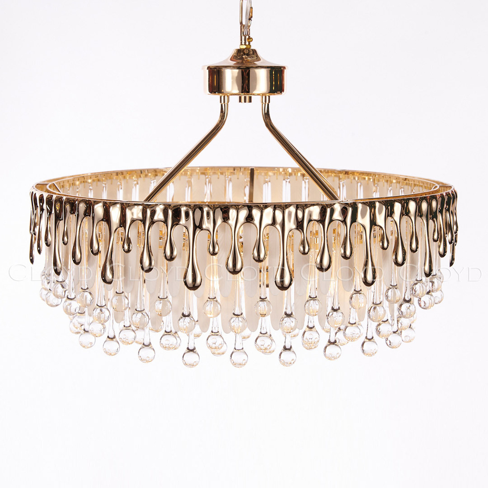 Люстра Cloyd CAPULETTI C8 / Ø60 см - золото (арт.11207)