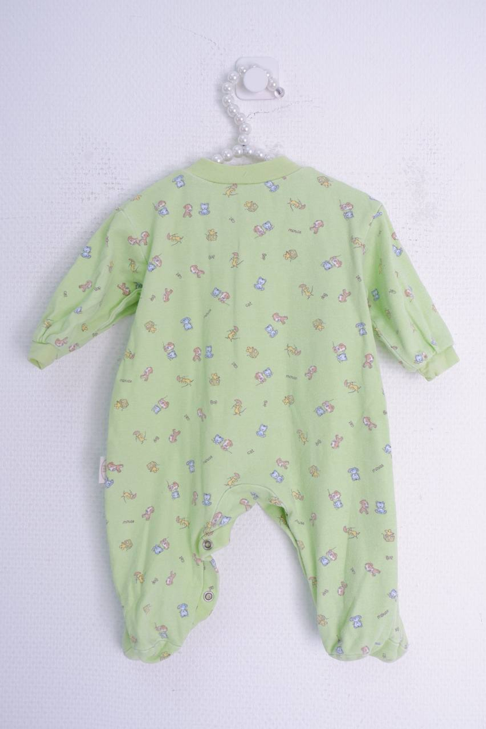 Боди светло-зеленое на 0-3 месяца