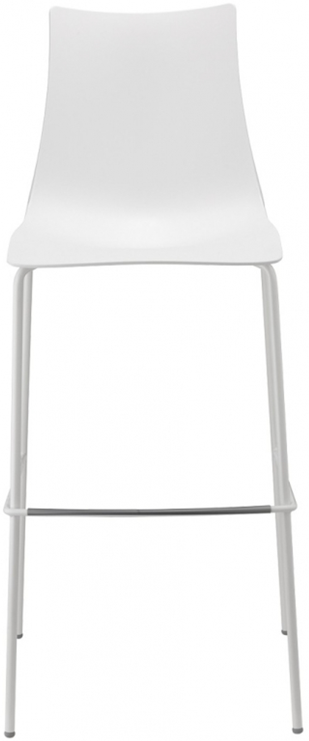 Стул барный пластиковый Scab Design Zebra Technopolymer, лен