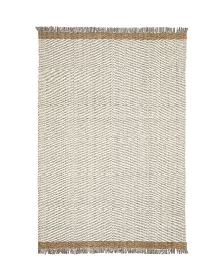 Arpe Бежевый жаккардовый ковер из джута 160 x 230 см