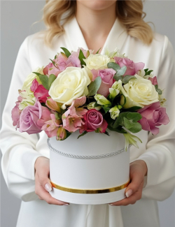 Коробка с цветами Венера