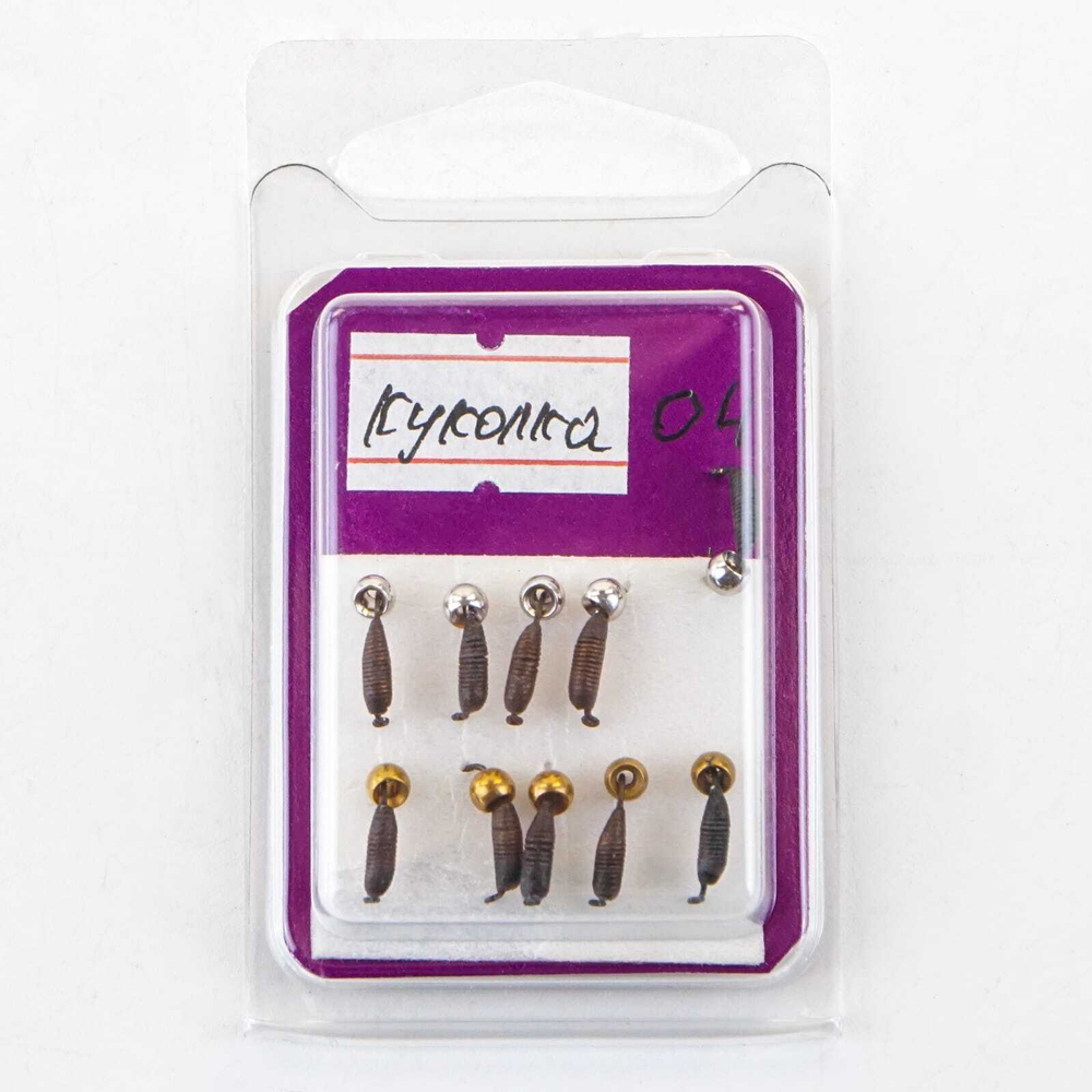 Мормышка вольфрамовая "Куколка" (0.4мм)