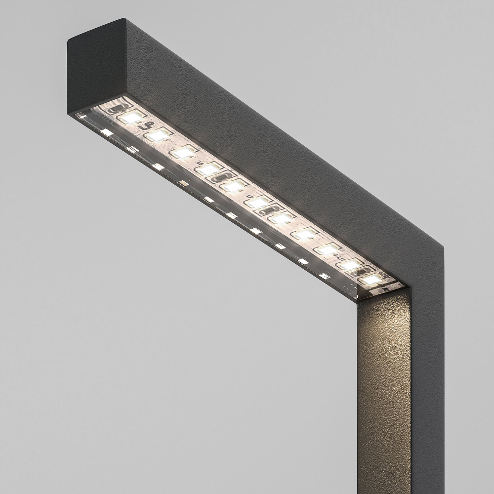 Ландшафтный светодиодный светильник Elektrostandard Stels 35181/S черный