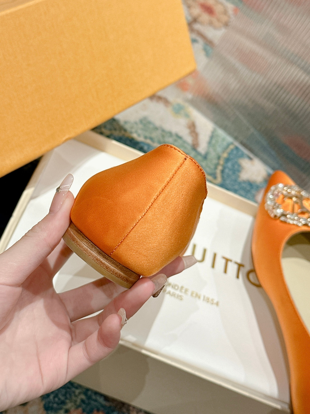 Louis Vuitton Met Flat Ballerina