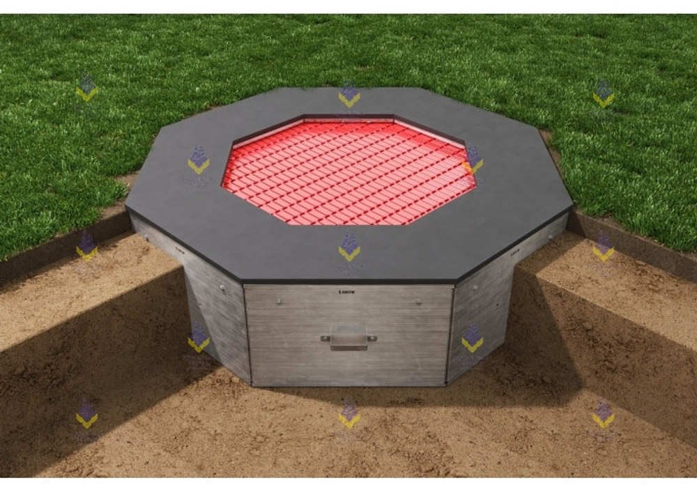 Батут Восьмиугольник