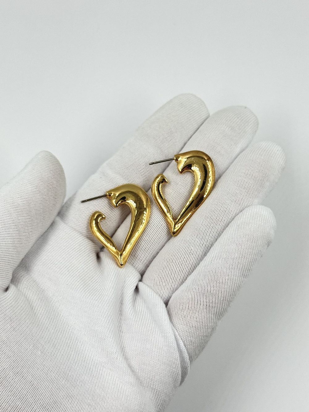Серьги Сердца