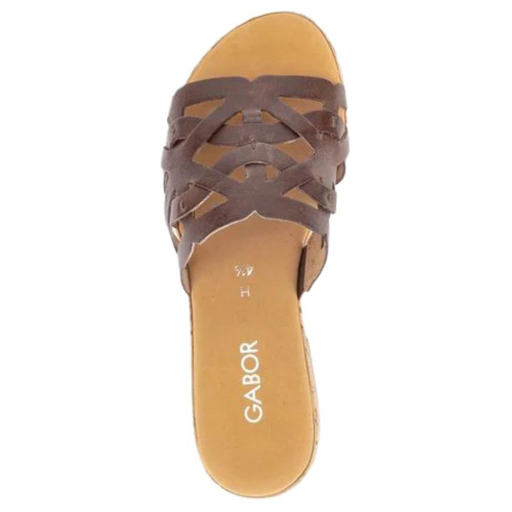 Gabor Slide Slippers Women"s Brown