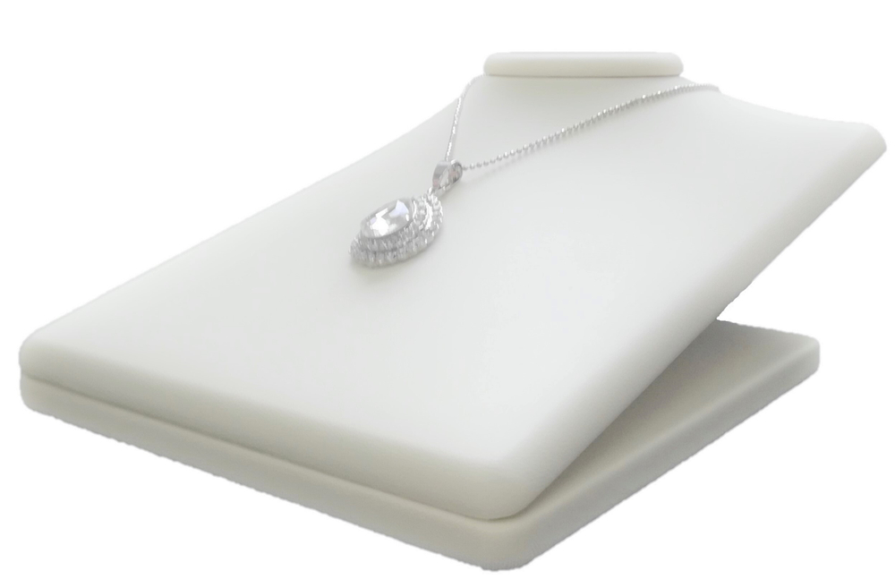 Бюст объемный серия Айсберг/квадратное основание/ф.№5 (резинка)/Н-80 мм.