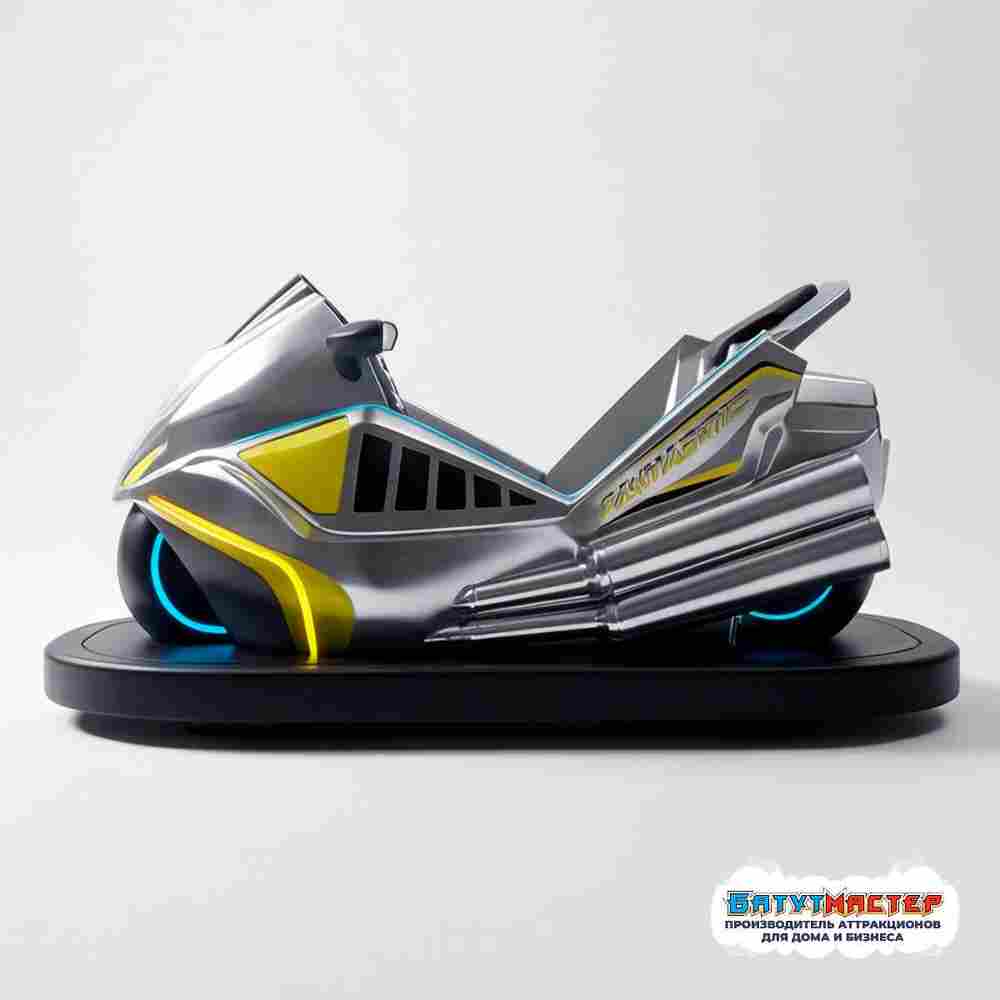 Бамперная электромашинка «Серебряный Бумер» для автодрома, для ТРЦ и парков