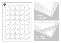 Наматрасник-топпер 200х200 German Grass Topper Cotton Grass