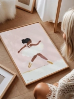 Постер 50х70 см новогодний 1 шт