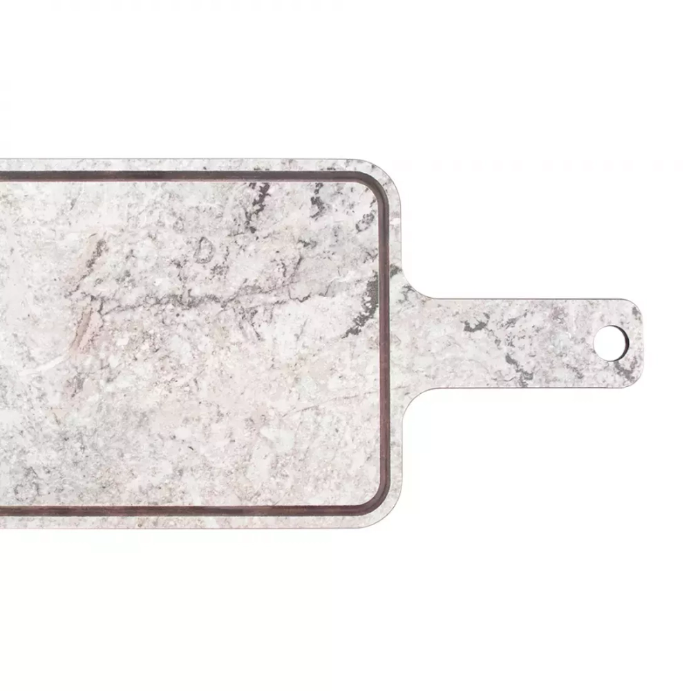 Доска разделочная с ручкой 15x37см ComposeEat Everyday мрамор серый