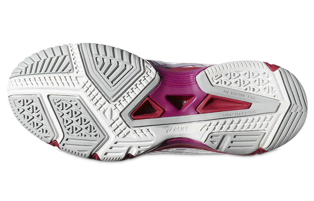 ASICS Gel Beyond 4 Volleyball Shoes Women"s Low top White/Red