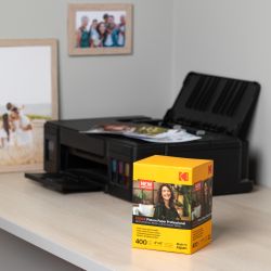 Фотобумага Kodak KB46400S для струйной печати 4х6 Inkjet Paper Glossy 260 gsm 400 листов | Kodak