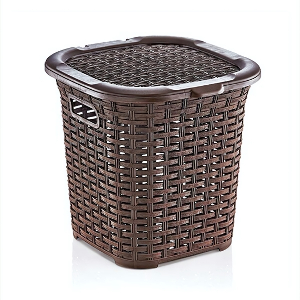 Многофункциональная корзина плетён коричневый 15 лт.