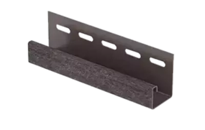 J-планка Ю-Пласт кирпич коричневый 3,05м