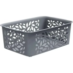 Корзина Leaves 2,3л 222х81мм (серый)