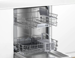 Встраиваемая посудомоечная машина BOSCH SMV25AX06E, Serie 2, полноразмерная, 12 комплектов, 5 программ, защита от протечек, белый