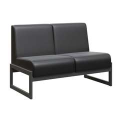 Module Диван двухместный MD.D2 Oregon 16/Металл Черный 1255*700*800