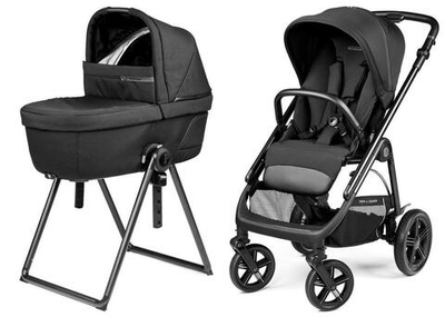 Коляска Peg Perego Veloce TC New Belvedere 2 в 1 True Black