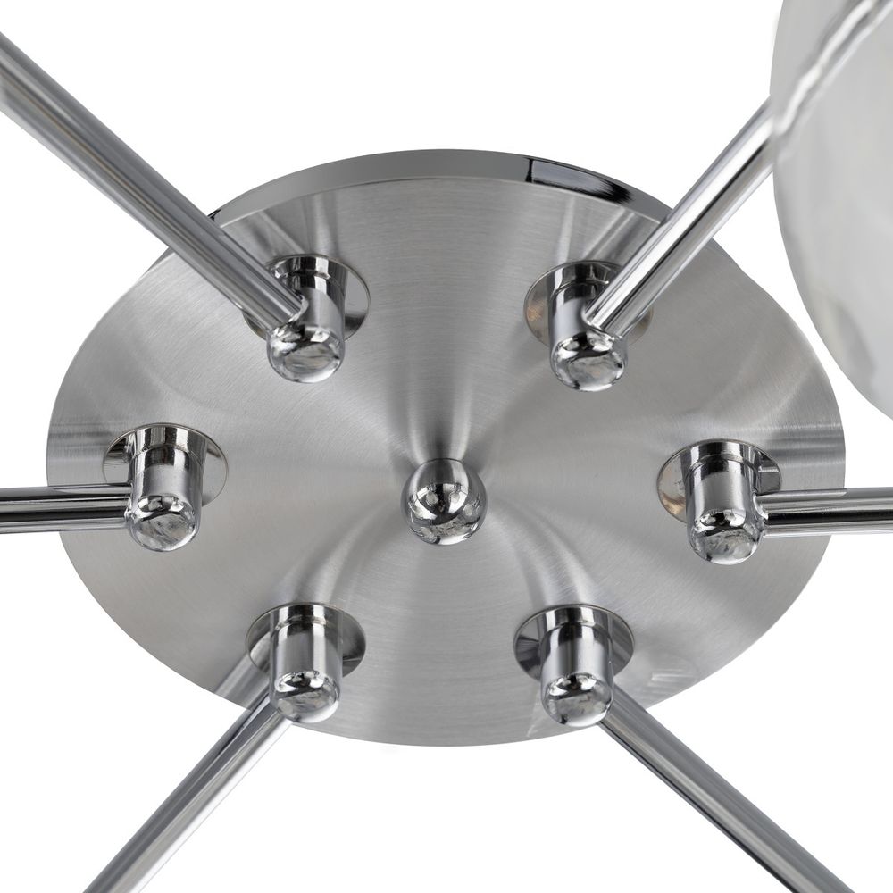 Citilux Буги CL157162 Люстра потолочная Алюминий Хром