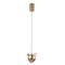 Подвесной светодиодный светильник Crystal Lux Amigo SP Led Gold