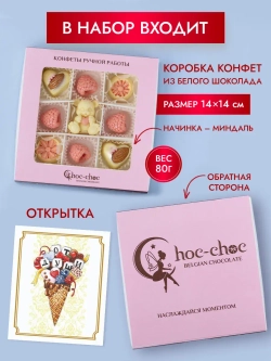 Подарочный набор конфет шоколадных "Медвежонок"