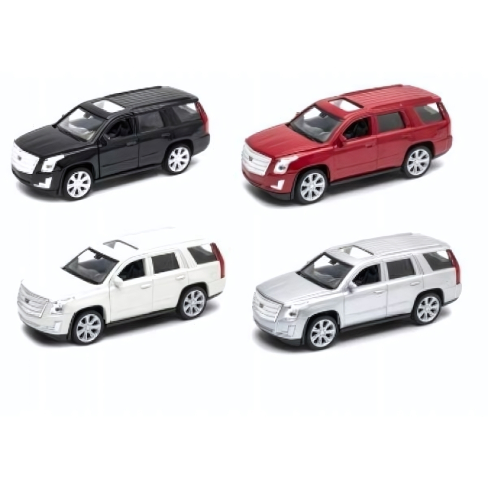 Модель ин. мет. 4.75" "2017 Cadillac Escalade" открыв. двери, цвет в ассорт. ШБ (Kinsmart)