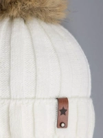 Шапка для девочки зимняя и снуд