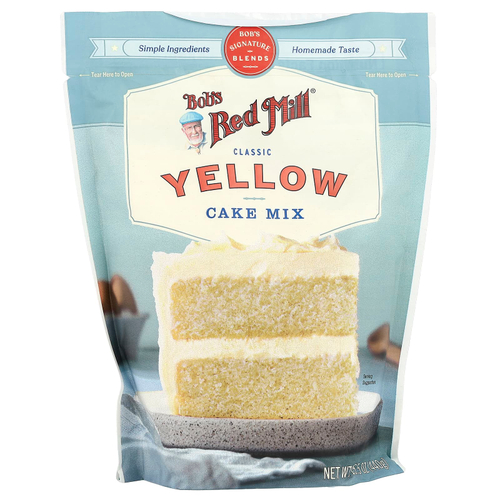 Bob's Red Mill, классическая смесь для желтого торта, 440 г (15,5 унции)