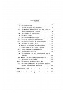 A Short History Of Germany (1905) | H. C. Hawtrey