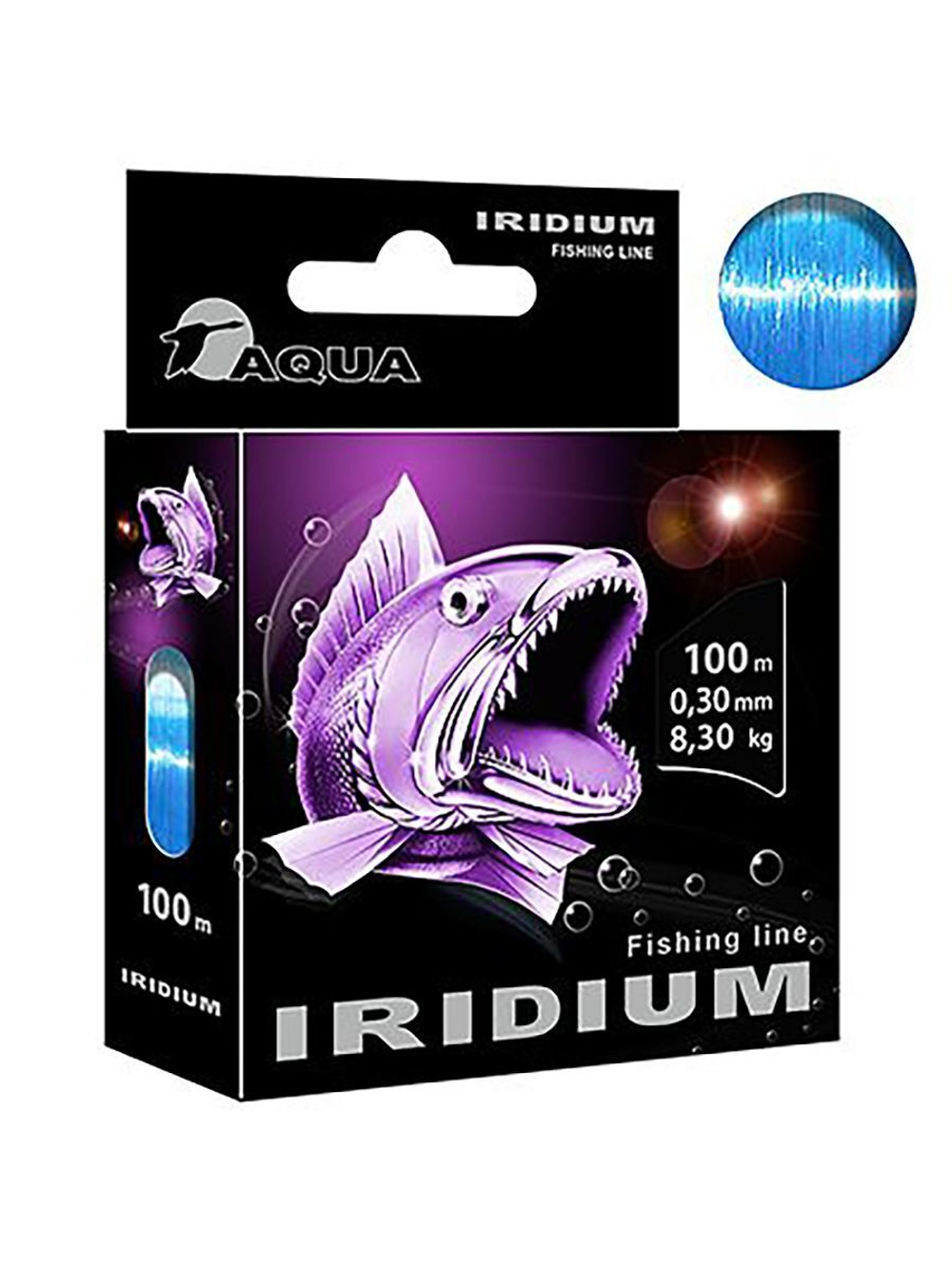 леска рыболовная Iridium 0,25mm 100m (1 штука)