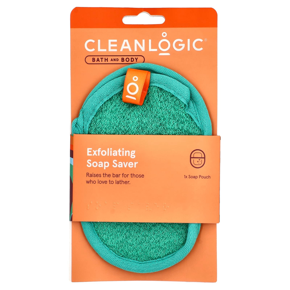 CleanLogic, Средство для ванны и тела, отшелушивающее мыло, 1 шт.