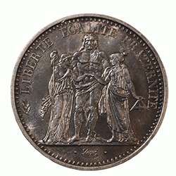 Монета 10 франков 1972  Франция