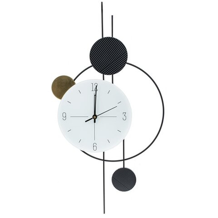GAEM Часы настенные декоративные, L37 W4,5 H69,5 см, (1xАА не прилаг.)