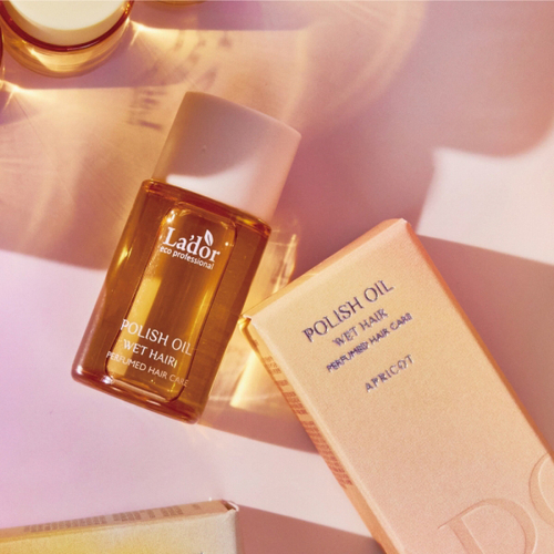 Парфюмированное масло для гладкости волос с абрикосом Lador Polish Oil Apricot