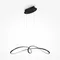 Подвесной светильник Изгиб / Curve 4000К 42Вт Maytoni mod156pl-l52b4k