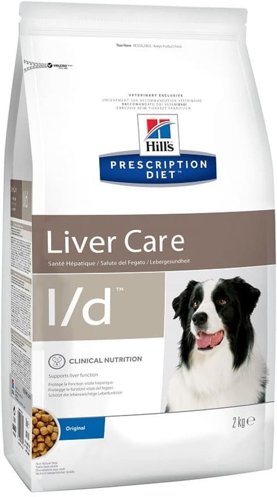 Hill's PD l/d Liver Care 2кг диет.корм для собак при забол. печени