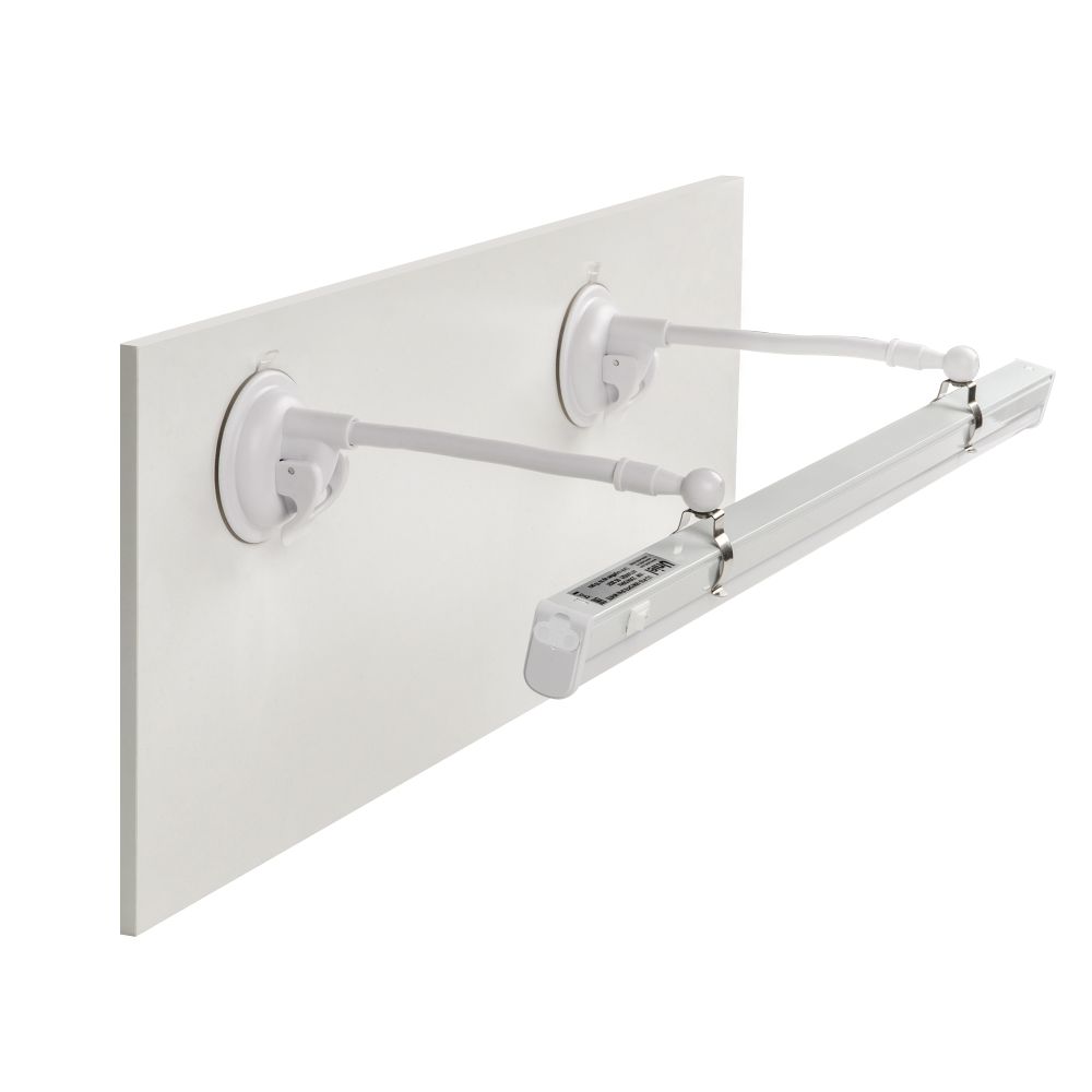 UFP-M01R-150 WHITE POLYBAG SET2 Подставка для светильника ULI-P. на присоске. длина трубки 150мм. Набор из 2шт. Белая. TM ФитоЛето