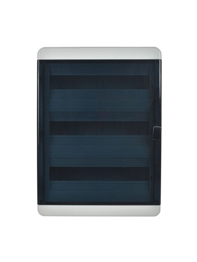 Корпус КМПн-54 TEKFOR IP65 черн. прозр. дверь пластик. IEK TF5-KP72-N-54-65-K03-K02