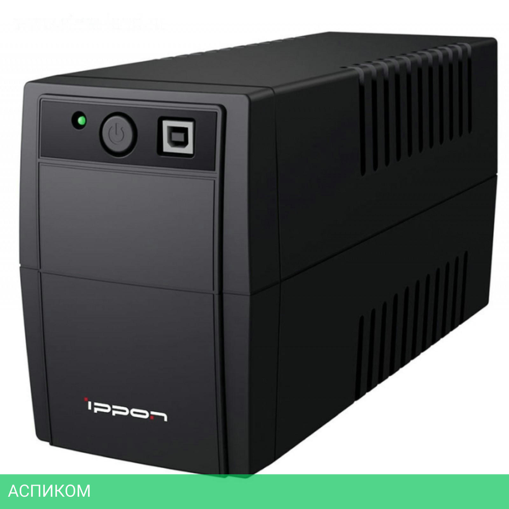 Источник бесперебойного питания Ippon Back Basic 650 Euro черный (383323)