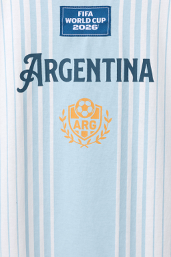 ZARA ФУТБОЛКА СБОРНОЙ АРГЕНТИНЫ FIFA WORLD CUP ™ 2026, СИНИЙ