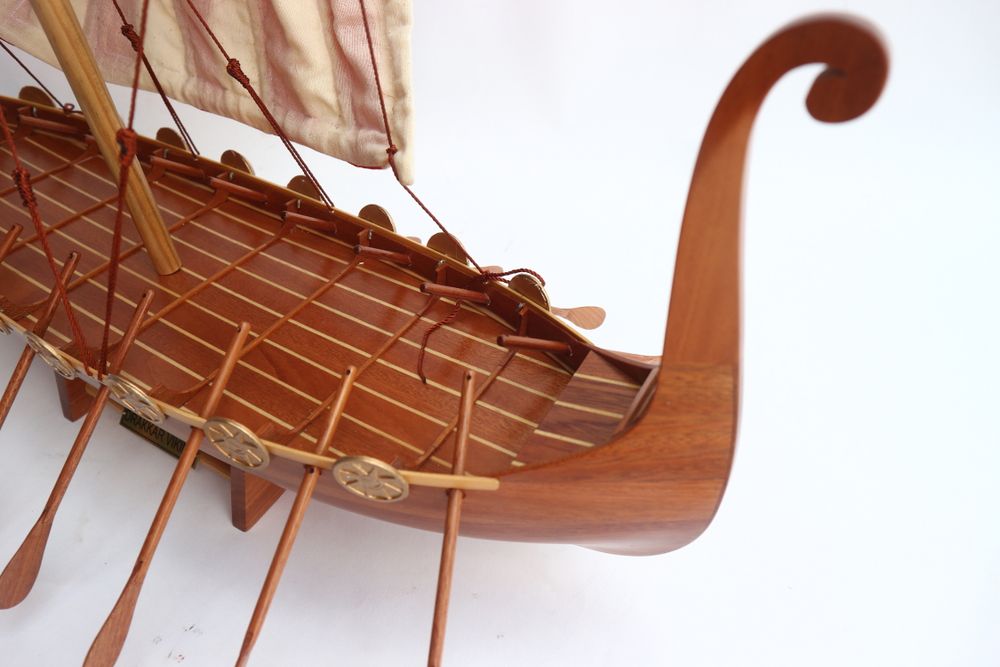 Van Der Heijden Модель парусника Дракар викингов, Скандинавия